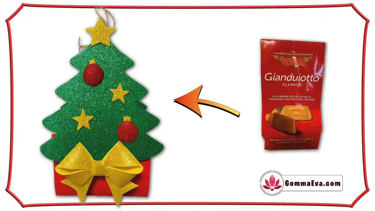 Cestino di Natale in Gomma Eva